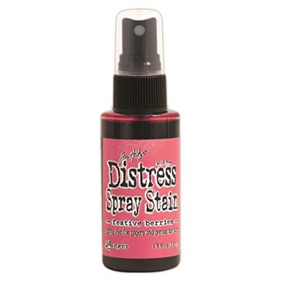 Distress Spray Stain 1.9oz couleur «Festive Berries»
